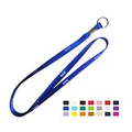 Polyester Lanyard 3/8" (10mm) Width with split ring